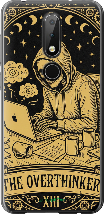 Силиконовый чехол The Overthinker для Nokia 6.1 Plus - 6774u-1539 изображение 
