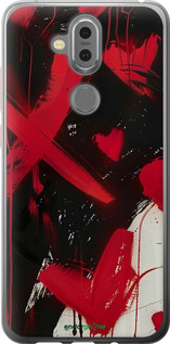 Силіконовий чехол XO Love для Nokia 7.1 Plus - 6044u-1606 изображение 