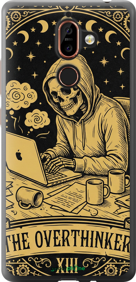 2D пластиковый чехол The Overthinker для Nokia 7 Plus - 6774t-1354 изображение 