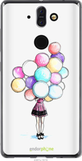 Силиконовый чехол Шарики для Nokia 8 Sirocco - 4387u-1619 изображение 