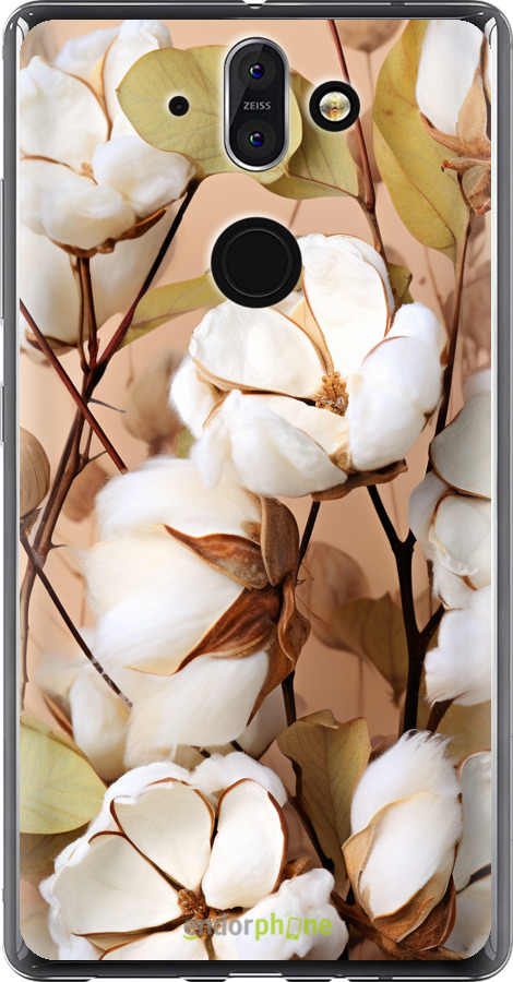 Силиконовый чехол Хлопок для Nokia 8 Sirocco - 5665u-1619 изображение 