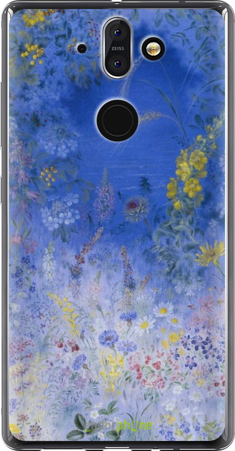 Силиконовый чехол Билокур для Nokia 8 Sirocco - 5908u-1619 изображение 