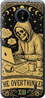 Силіконовий чохол 'The Overthinker' для Nokia C20 зображення 1