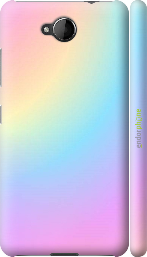 

3D пластиковий матовий чохол "Веселка 2" для Nokia Lumia 650, Рожевий