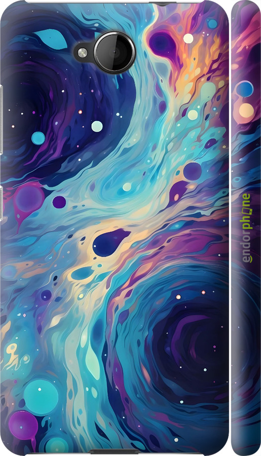 3D пластиковый матовый чехол Арт акварель для Nokia Lumia 650 - 6329m-393 изображение 