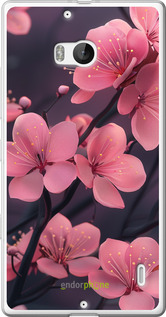 Силиконовый чехол Пурпурная сакура для Nokia Lumia 930 - 6075u-311 изображение 