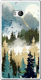 Силиконовый чехол С изображением лесного пейзажа для Nokia Lumia 930 - 6548u-311 изображение 