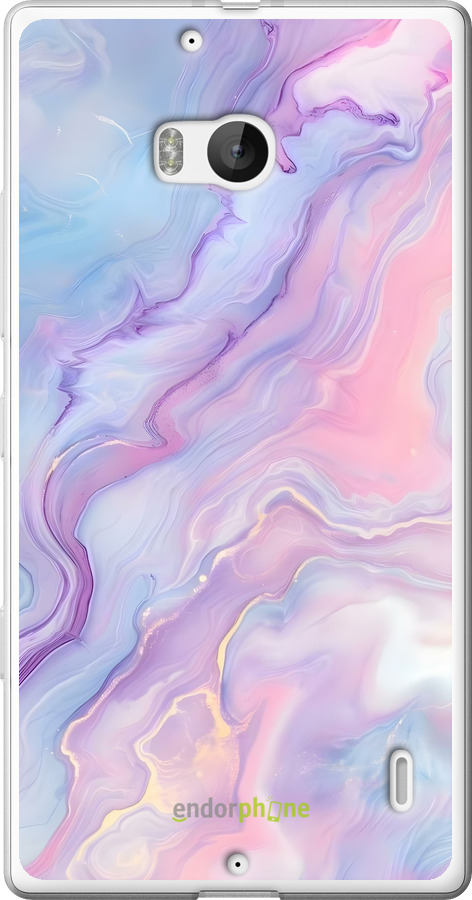Силіконовий чехол Нежный мрамор для Nokia Lumia 930 - 6310u-311 изображение 