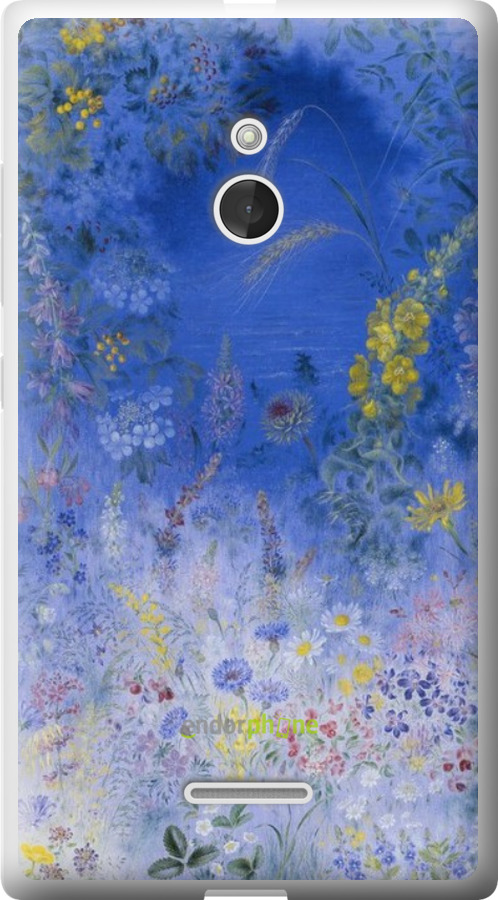 Силиконовый чехол Билокур для Nokia XL - 5908u-500 изображение 