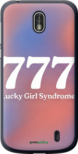 Силиконовый чехол 'Aesthetic Aura Gradient 777 Lucky Energy' для Nokia 1 изображение 5