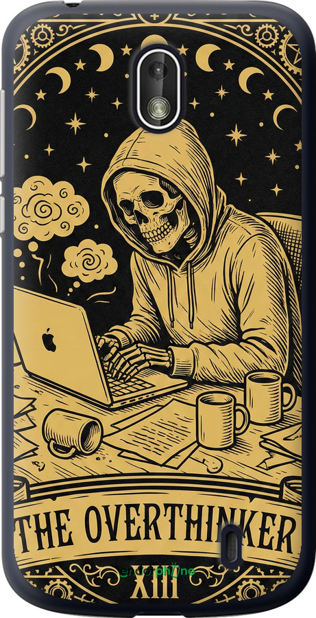 Силиконовый чехол The Overthinker для Nokia 1 - 6774u-1373 изображение 