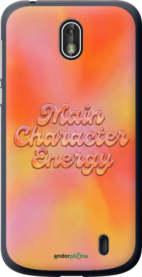 Силіконовий чехол Aura Gradient Main Character Energy Aesthetic Y2K для Nokia 1 - 6783u-1373 изображение 