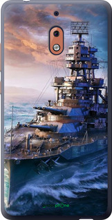 Силіконовий чехол Військовий корабель, world of tanks, wargaming для Nokia 2.1 - 6461u-1532 изображение 