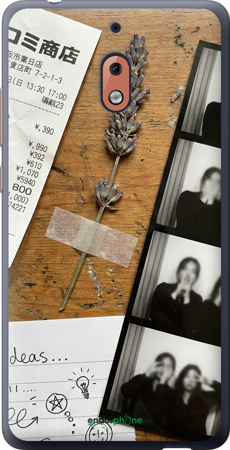 Силіконовий чехол Aesthetic Scrapbook Collage для Nokia 2.1 - 6773u-1532 изображение 