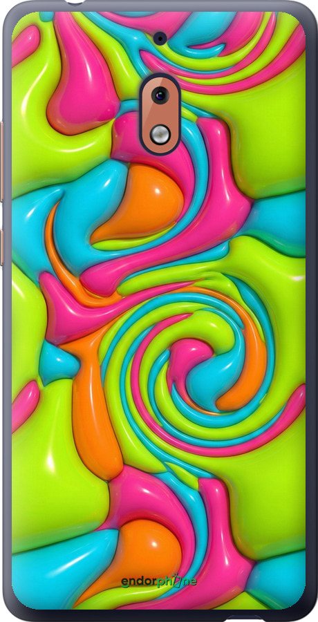 Силиконовый чехол Y2K Jelly Dream для Nokia 2.1 - 6780u-1532 изображение 