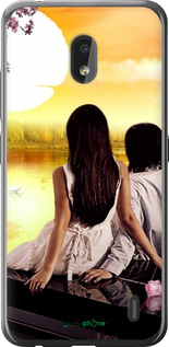 Силиконовый чехол Sunset для Nokia 2.2 - 6607u-1706 изображение 