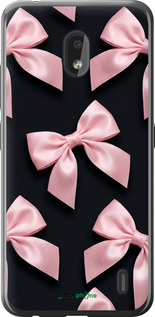 Силіконовий чехол Coquette Ribbons Dark Coquette для Nokia 2.2 - 6767u-1706 изображение 
