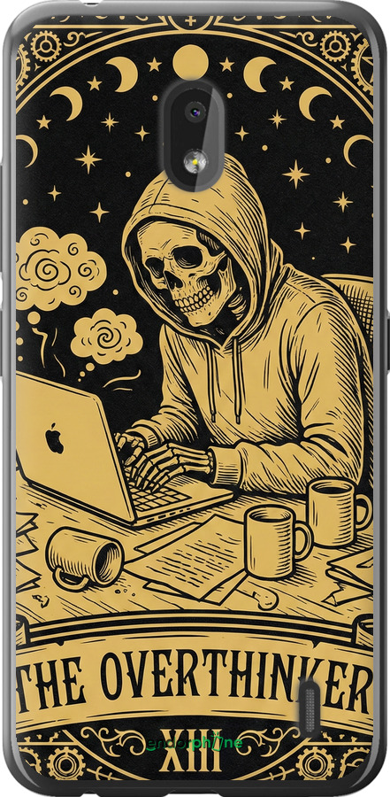 Силиконовый чехол The Overthinker для Nokia 2.2 - 6774u-1706 изображение 