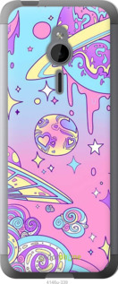 Силіконовий чехол Рожева галактика для Nokia 230 - 4146u-339 изображение 