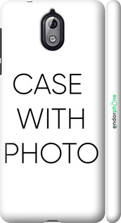 matte 3D plastic case case 'Photo case' for Nokia 3.1 image 1