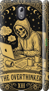3D пластиковый матовый чехол 'The Overthinker' для Nokia 3.1 изображение 1