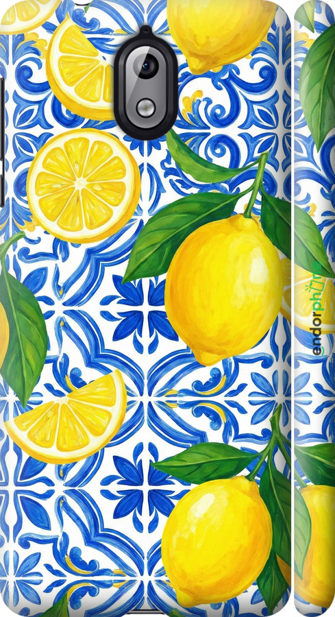 3D пластиковый матовый чехол Grocery Girl Italian Summer для Nokia 3.1 - 6766m-1530 изображение 