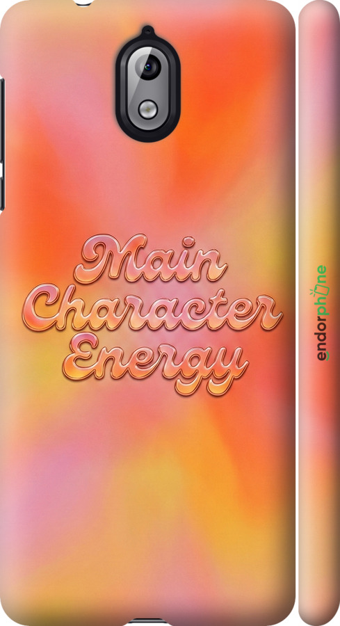 3D пластиковий матовий чехол Aura Gradient Main Character Energy Aesthetic Y2K для Nokia 3.1 - 6783m-1530 изображение 