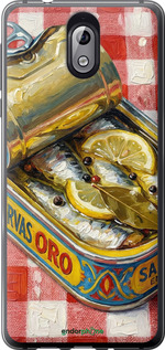 Силіконовий чехол Vintage Sardine Tin Phone для Nokia 3.1 - 6772u-1530 изображение 