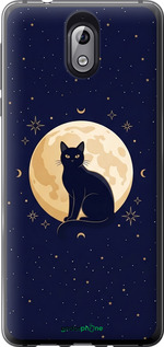 Силиконовый чехол 'Cute Cat Celestial/Witchy' для Nokia 3.1 изображение 6