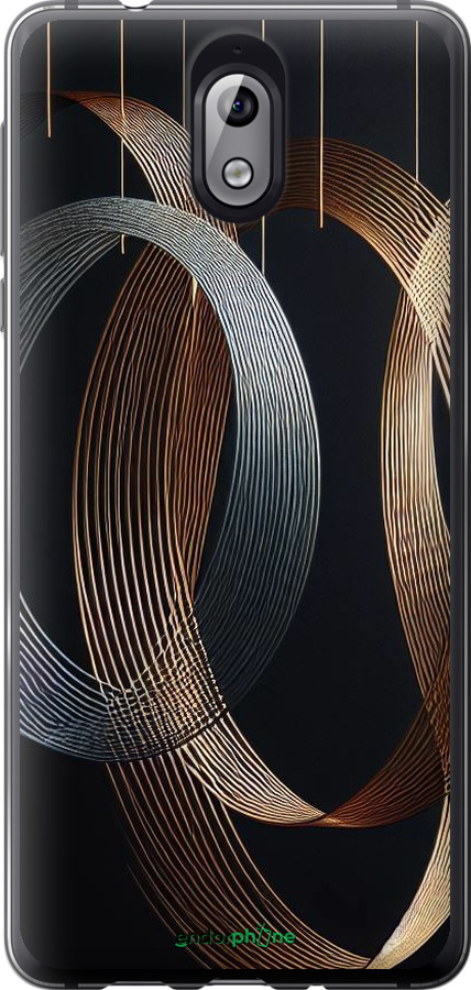 Силиконовый чехол Симфония для Nokia 3.1 - 5835u-1530 изображение 