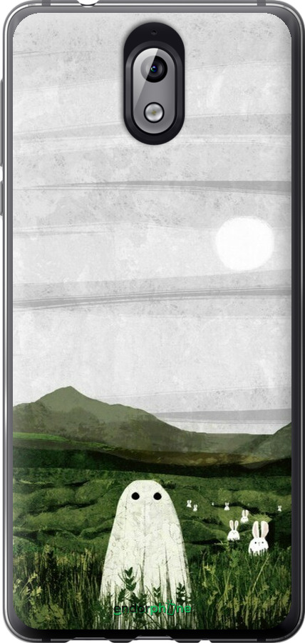 Силіконовий чехол Привид для Nokia 3.1 - 6492u-1530 изображение 
