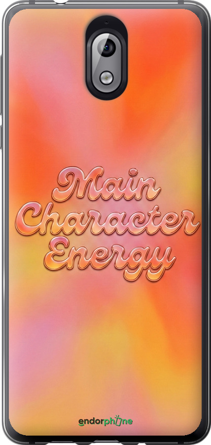 Силіконовий чехол Aura Gradient Main Character Energy Aesthetic Y2K для Nokia 3.1 - 6783u-1530 изображение 
