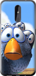 Силиконовый чехол Angry Birds для Nokia 3.2 - 6008u-1705 изображение 