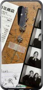 Силиконовый чехол Aesthetic Scrapbook Collage для Nokia 3.2 - 6773u-1705 изображение 