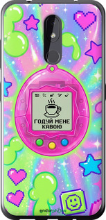 Силиконовый чехол 'Y2K Aesthetic Retro Pet: Годуй мене кавою' для Nokia 3.2 изображение 3