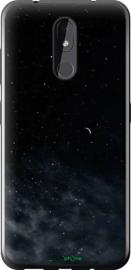 Силіконовий чехол Нічне небо для Nokia 3.2 - 6451u-1705 изображение 