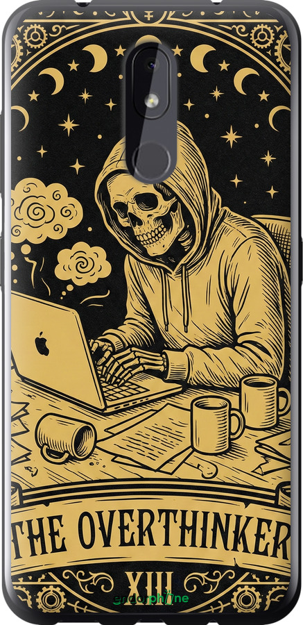 Силиконовый чехол The Overthinker для Nokia 3.2 - 6774u-1705 изображение 
