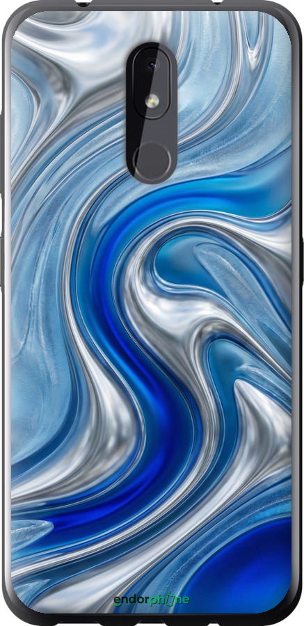 Силиконовый чехол Liquid Chrome для Nokia 3.2 - 6781u-1705 изображение 