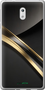Силіконовий чехол Динаміка для Nokia 3 - 5836u-818 изображение 