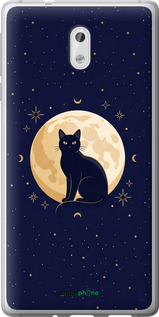 2D пластиковий чохол 'Cute Cat Celestial/Witchy' для Nokia 3 зображення 9