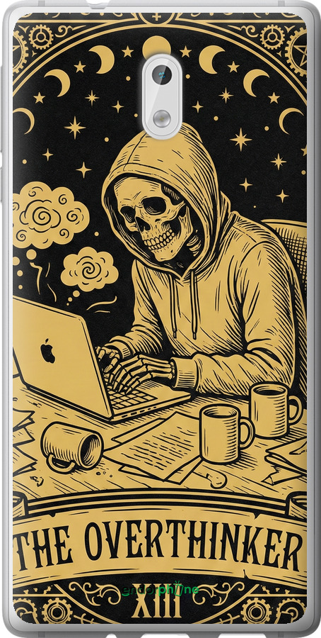 2D пластиковый чехол The Overthinker для Nokia 3 - 6774t-818 изображение 