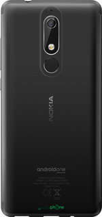 Силиконовый чехол 'Прозрачный' для Nokia 5.1 изображение 8