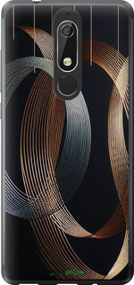 Силиконовый чехол Симфония для Nokia 5.1 - 5835u-1529 изображение 