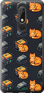 Силиконовый чехол 'Autonomous Zone' для Nokia 5.1 изображение 3