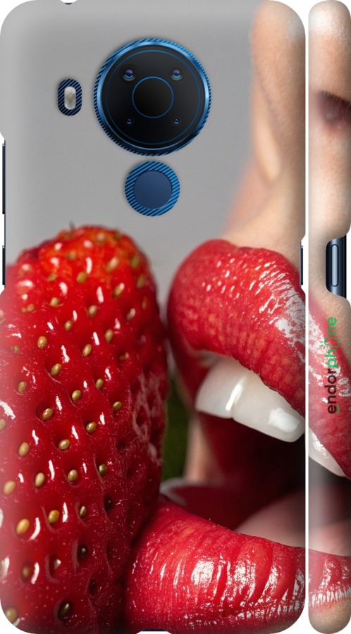 3D пластиковий матовий чехол Насолода для Nokia 5.4 - 6701m-2279 изображение 