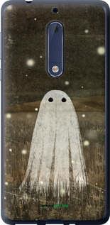 Силіконовий чехол Привид та світлячки для Nokia 5 - 6406u-804 изображение 