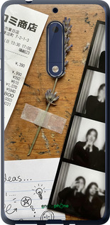 Силіконовий чохол 'Aesthetic Scrapbook Collage' для Nokia 5 зображення 5