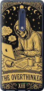 Силиконовый чехол The Overthinker для Nokia 5 - 6774u-804 изображение 