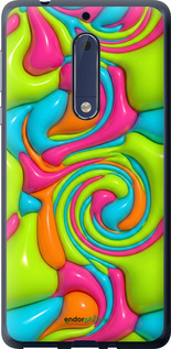 Силіконовий чехол Y2K Jelly Dream для Nokia 5 - 6780u-804 изображение 
