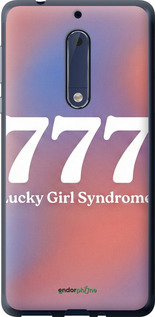 Силіконовий чохол 'Aesthetic Aura Gradient 777 Lucky Energy' для Nokia 5 зображення 6